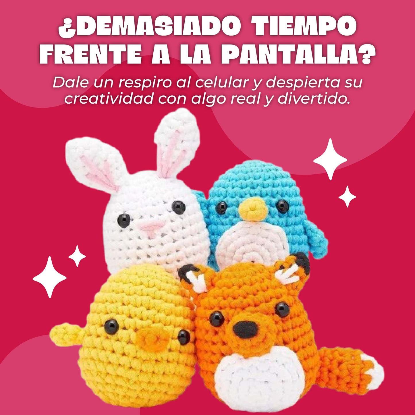 Set de tejido animales