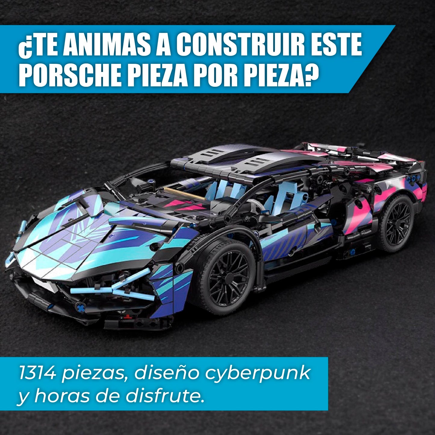 🏎️ Porsche Cyberpunk Armable