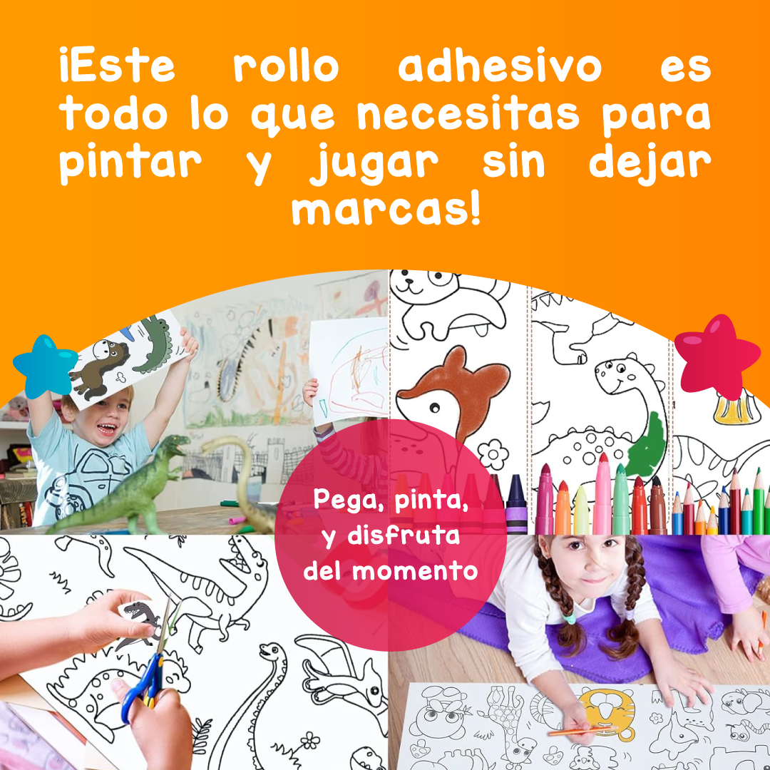 Rollo adhesivo para pintar