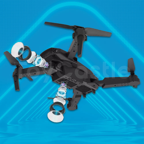 Dron Doble Cámara 4K: Lleva tus Videos al Siguiente Nivel.