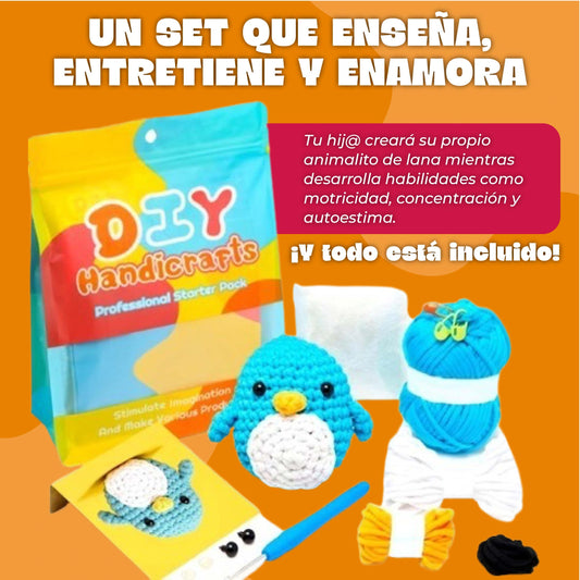Set de tejido animales