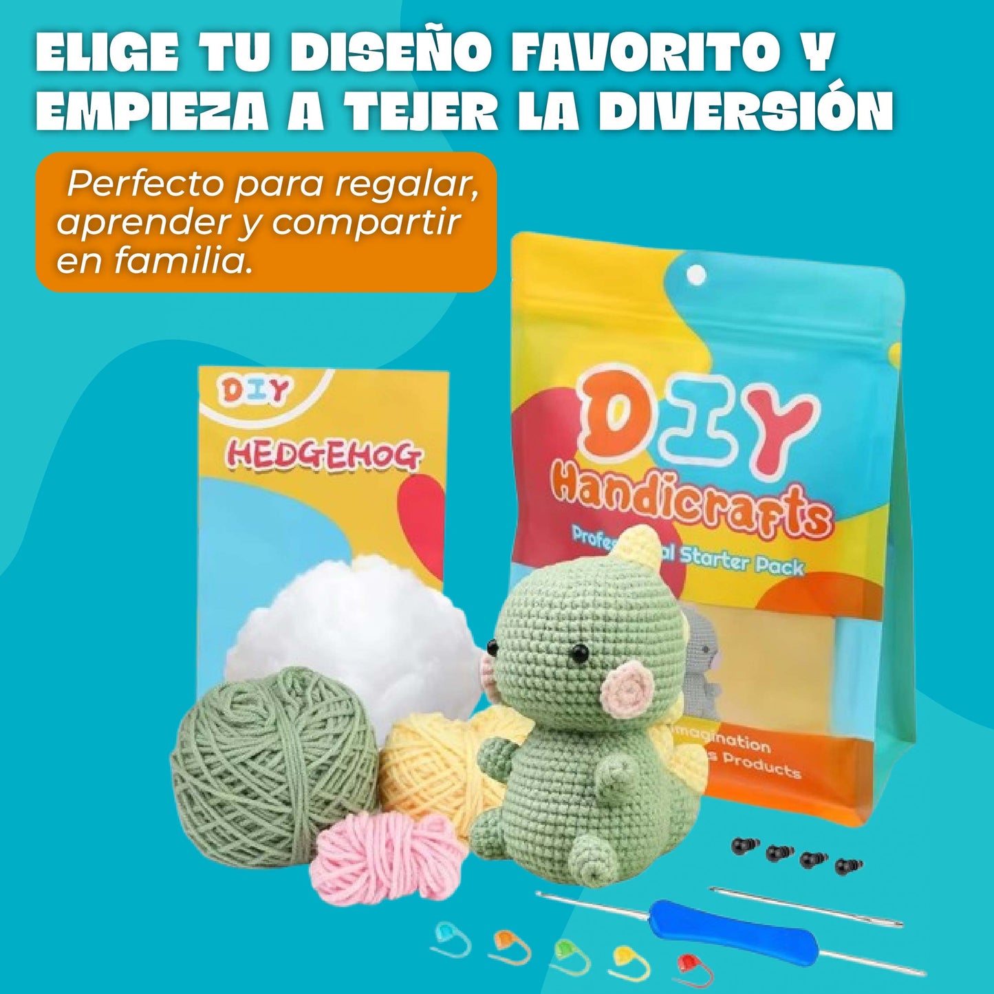 Set de tejido animales