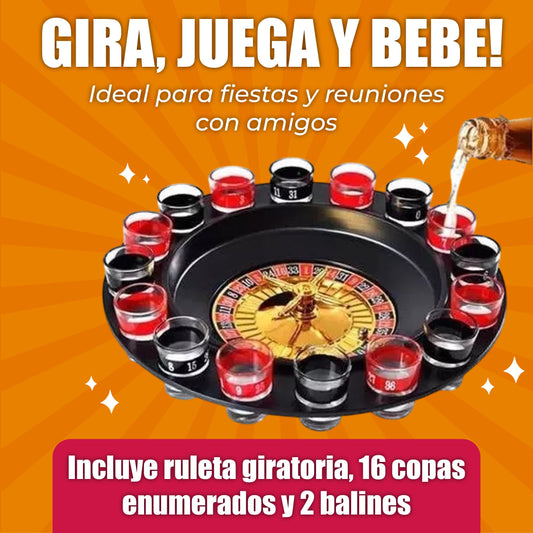 🔥 ¡La Ruleta de Shots: El Juego que Llevará tu Fiesta al Siguiente Nivel! 🔥