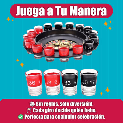 🔥 ¡La Ruleta de Shots: El Juego que Llevará tu Fiesta al Siguiente Nivel! 🔥